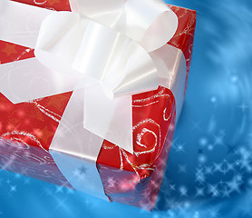 Image showing Christmas present box