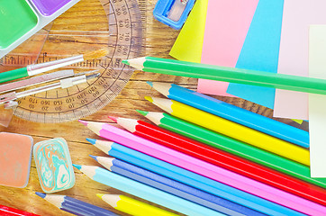 Image showing school supplies