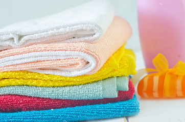 Image showing color towels