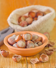 Image showing hazelnuts