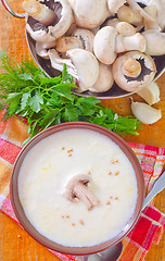 Image showing mushroom soup
