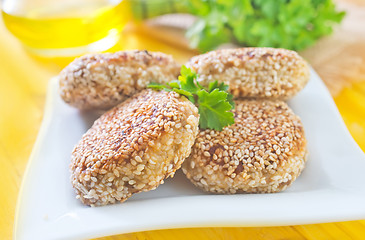 Image showing cutlets