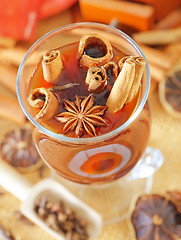 Image showing Cocoa and aroma spices