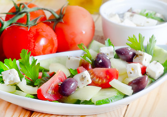 Image showing fresh salad