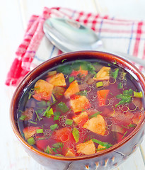 Image showing fresh soup