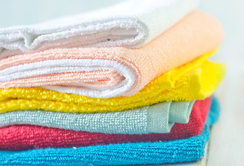 Image showing color towels