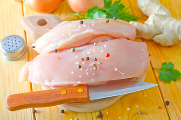 Image showing chicken fillet