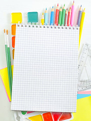 Image showing school supplies