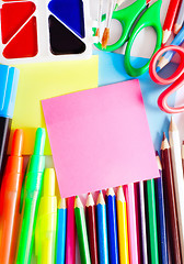 Image showing school supplies