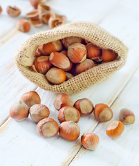 Image showing hazelnuts