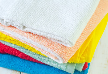 Image showing color towels