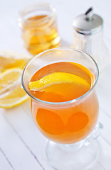 Image showing tea with lemon