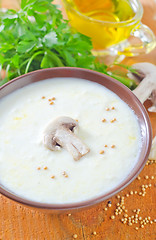 Image showing mushroom soup