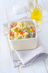 Image showing rice with vegetable