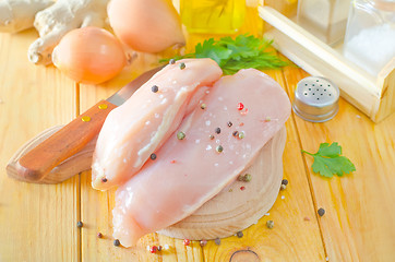 Image showing chicken fillet