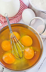 Image showing ingredients for dough