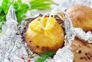 Image showing baked potato