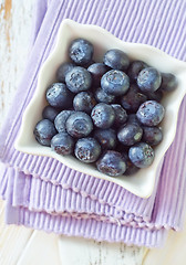 Image showing blueberry and yogurt