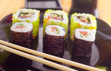 Image showing sushi