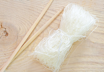 Image showing rice noodles