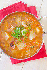 Image showing fresh soup