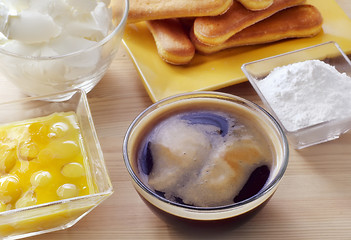 Image showing ingredients for tiramisu