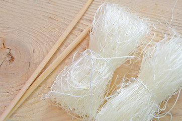 Image showing rice noodles