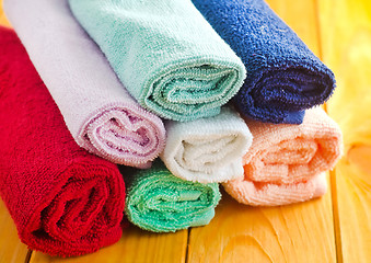 Image showing towels