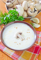 Image showing mushroom soup