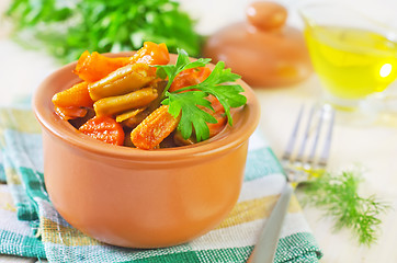 Image showing baked vegetables