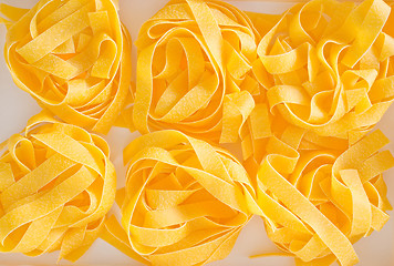 Image showing raw pasta