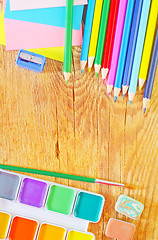 Image showing school supplies