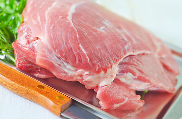 Image showing raw meat