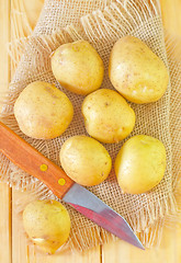 Image showing raw potato