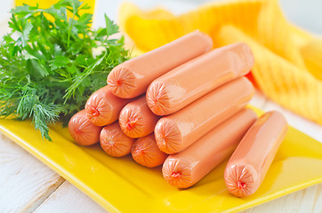 Image showing sausages