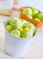 Image showing brussel cabbage