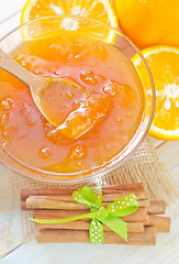 Image showing orange jam