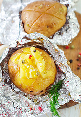 Image showing baked potato