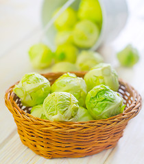 Image showing brussel cabbage