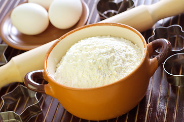 Image showing ingredients for dough