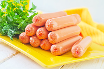 Image showing sausages