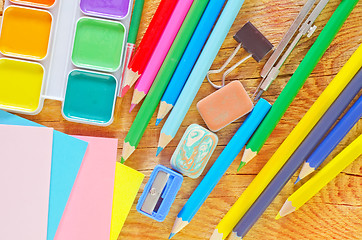 Image showing school supplies