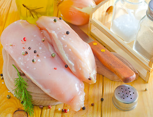 Image showing chicken fillet