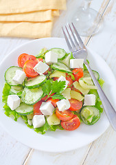 Image showing greek salad