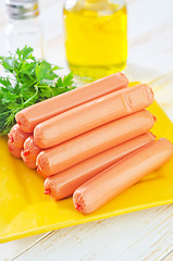 Image showing sausages