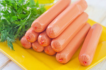 Image showing sausages