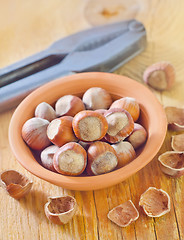 Image showing hazelnuts