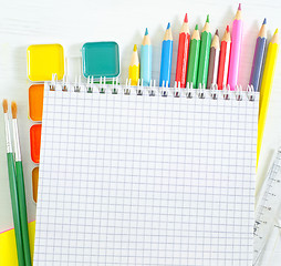 Image showing school supplies