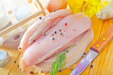 Image showing chicken fillet