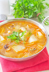 Image showing fresh soup